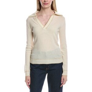 Maison Heritage Womens  Aurore Cashmere Sweater, Gold
